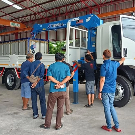 รีวิว เครนติดรถบรรทุก